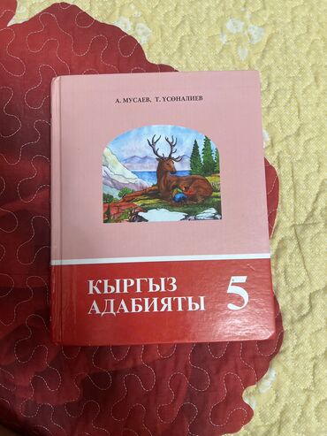 кыргыз адабияты 7 класс читать: Кыргызская литература, 5 класс, Б/у, Самовывоз