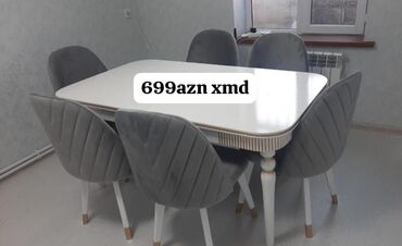 Dolablar: Qonaq otağı üçün, Yeni, 6 stul