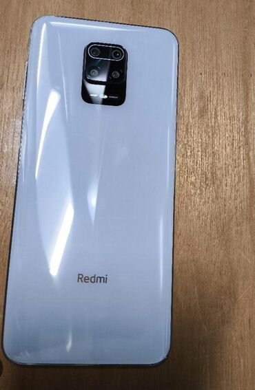 xiomi 4: Xiaomi Redmi Note 9S, 128 GB, rəng - Ağ, 
 İki sim kartlı, Face ID, Sensor