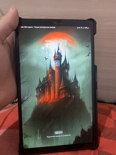 Планшеты: Планшет, Samsung, память 32 ГБ, 10" - 11", 2G, Б/у, Детский цвет - Черный