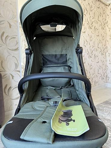 шприц для промывания носа: Прогулочная коляска Baby Stroller, модель S1, цвет хаки - Легкая — 2