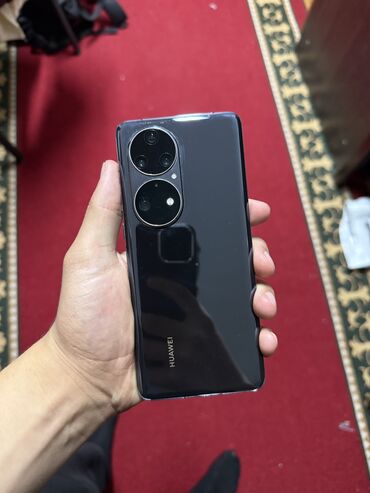 хуавей у6: Huawei P50 Pro, Колдонулган, 256 ГБ, түсү - Кара, 2 SIM