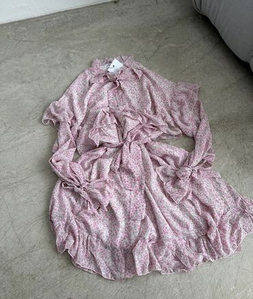 детская юбка: Балдар көйнөгү, түсү - Кызгылт, Жаңы