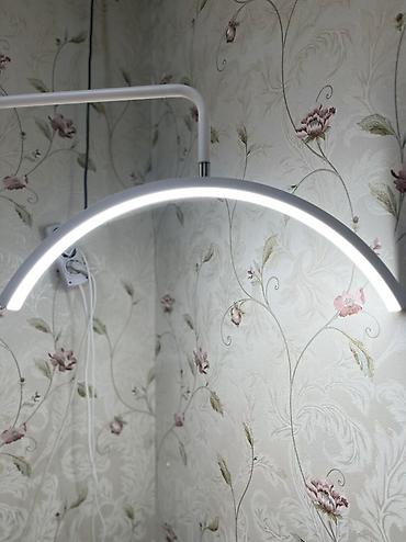 лампы освещения: Арочная напольная LED‑лампа для работы и бьюти‑процедур. - Форма — 2