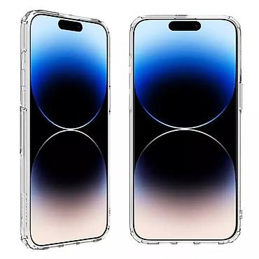 Maske i futrole za telefone: Maska Nillkin Nature Pro za iPhone 15 Pro Max 6.7 transparent. Uz brzu — 3