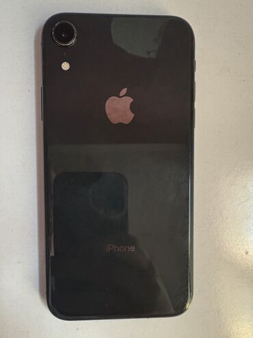 Apple iPhone: IPhone Xr, Б/у, 64 ГБ, Черный, Кабель, 73 % — 2