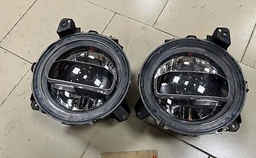 argb controller: Пара передних круглых LED‑фар для Jeep Wrangler JL/Gladiator JT — 1