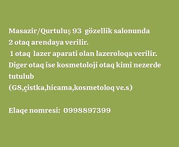 svarka aparati tap az: Kosmetoloq tələb olunur, Yerin icarəsi — 1