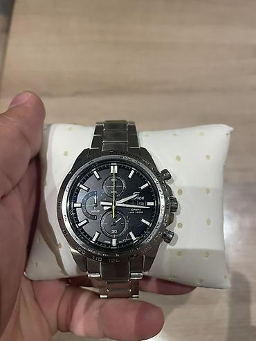 takı: Casio Edifice kişi qol saatı - Model: Casio Edifice - Mexanizm: Kvars — 2