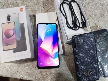 Xiaomi: Xiaomi Redmi Note 10S, 128 GB, rəng - Göy