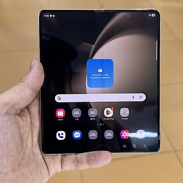 Samsung: Samsung Galaxy Z Fold 5, Б/у, 256 ГБ, цвет - Белый, 1 SIM, 2 SIM, eSIM — 10