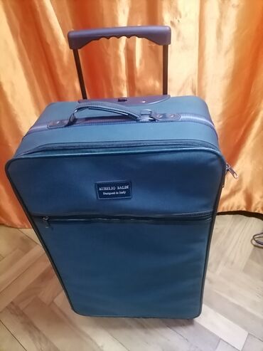 heklane rucke za torbe: Medium suitcase, color - Green