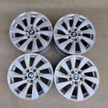 Диски: Литые Диски R 17 BMW, Комплект, отверстий - 5, Б/у — 3