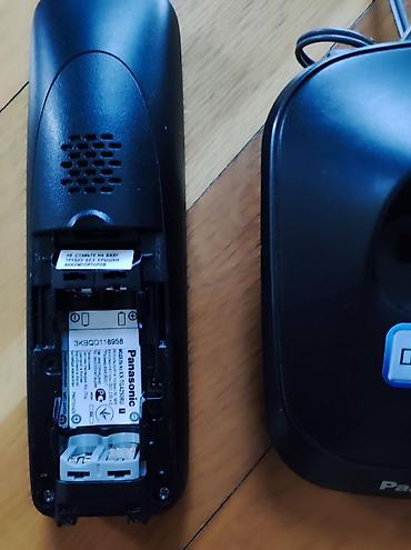 simsiz mikrofon: Stasionar telefon Panasonic, Simsiz, İşlənmiş, Ünvandan götürmə — 2