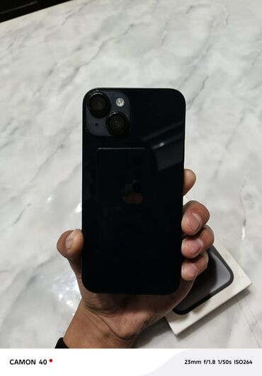 цены на бу айфоны: IPhone 14, 128 ГБ, Черный, Коробка, 90 %