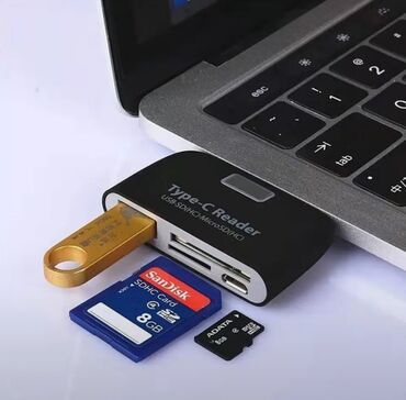 зарядка макбук: USB, Туре-С многофункциональный адаптер для Macbook, телефона