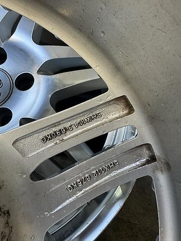 hohda fit: Литые Диски R 19 Brabus, Комплект, отверстий - 5, Б/у — 6