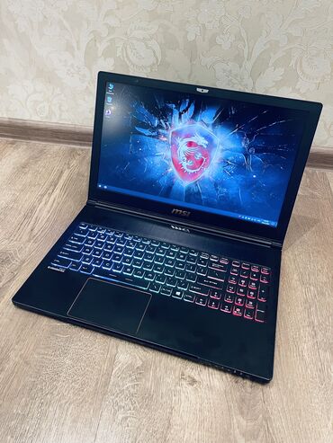 Ноутбуки: MSI, 16 ГБ ОЗУ, Intel Core i7, 15.6 ", Игровой, память SSD — 3