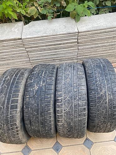 aeolus e70: Шины 215 / 55 / R 17, Зима, Б/у, Комплект, Легковые, Hankook — 3