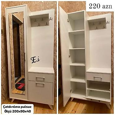 Dəhliz dolabı 220Azn 💥 ölçü 90x200x40 ✔️Rəng seçimi var Çatdırılma
