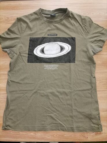 prada majica cena: Men's T-shirt Springfield, M (EU 38), bоја - Maslinasto zelena