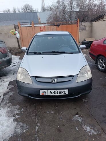 honda хонда: Honda Civic: 2001 г., 2 л, Механика, Бензин, Хэтчбэк