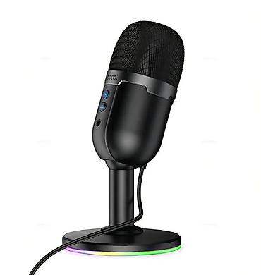 logitech superlight 2: HOCO L25 — настольный всенаправленный USB-микрофон с RGB-подсветкой — 2