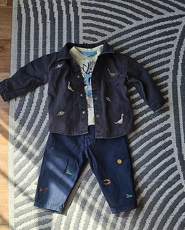 джинсы h m: Детская одежда от H&M и Zara на мальчика, размер 80см, 9–12 мес — 1
