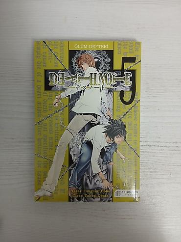 manga kitab: Məhsul: Death Note (Ölüm Dəftəri) manga – 1–6 cild - Dil: Türk dili - — 5