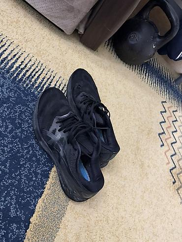 asic: Мужские кроссовки, 46, 47, Asics, Б/у, цвет - Черный — 1