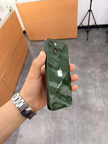 iphone x 🅁: IPhone 13, 128 GB, Yaşıl, Face ID — 2