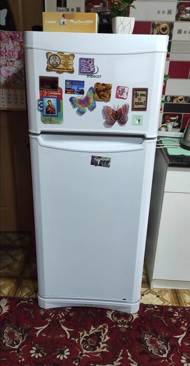 Техника для кухни: Холодильник Indesit, Б/у, Side-By-Side (двухдверный)