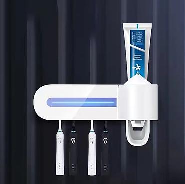 şotka: Diş pastası Dispenser ilə diş fırçası sterilizator . istifadesi asan — 2