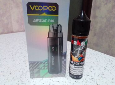 Qəlyan, vayp və aksesuarları: VOOPOO ARGUS E40 👉Bağli Salafan Qutuda +30ml.salt,və ya 60ml.adi yağ — 3