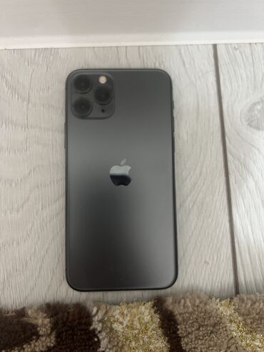 dublikat iphone 11: IPhone 11 Pro, Колдонулган, 512 ГБ, Jet Black, 81 %