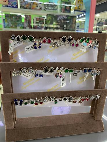 Серебряные серьги: Серебряные серьги, Проба 925, Женские, Новый — 6