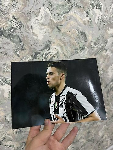 İdman və istirahət: Məhsul: Juventus oyuncusu imzasi SUBUT VAR! Avtoqraflı futbolçu — 1