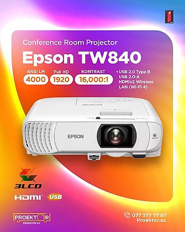proyektor ekranı: Yeni Stasionar Proyektor Epson, Ödənişli çatdırılma — 1
