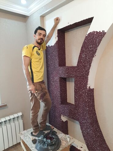 Malyar işləri: ➟Vova usta rengsaz malyar *__Π___*。* ˚ ˚ ˛ */______/~＼。˚ ｜田田 ｜門｜ — 27