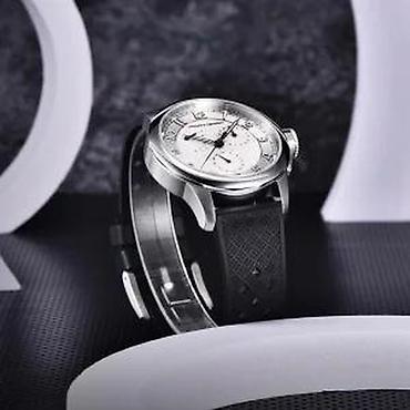 Ručni satovi: PAGANI DESIGN PD-1780 - 40mm - Bela - Seiko VK88 Potpuno nov muški — 10