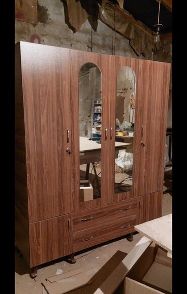 Dolablar: Yeni, Açılan, 4 qapılı Düz dolab, Qarderob, paltar dolabı, Türkiyə — 29