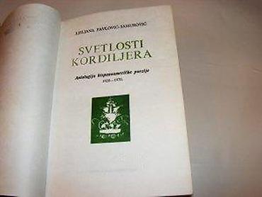 pinpointer prodaja: SVETLOSTI KORDILJERA Ljiljana Pavlović Samurovićantologija — 3