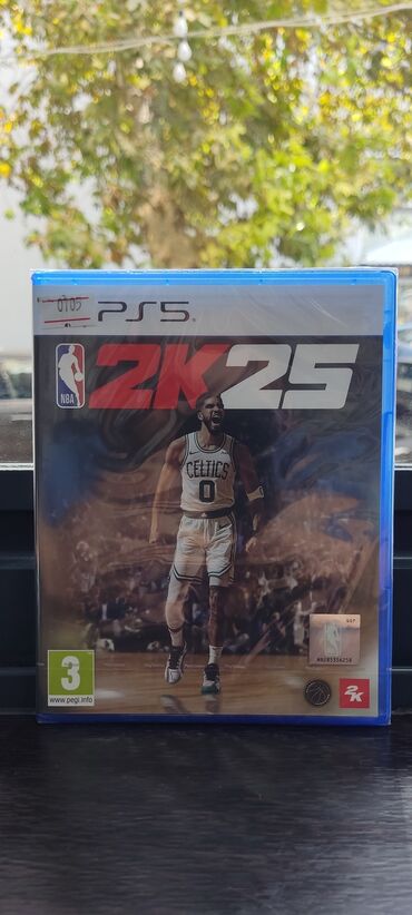 Oyun diskləri və kartricləri: Playstation 5 üçün NBA 2k25 oyun diski. Tam yeni, original bağlamada