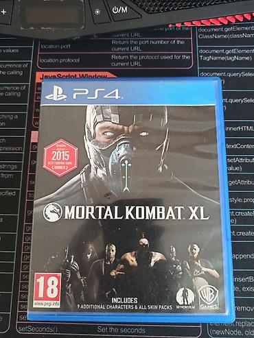 playstatio: PS4 üçün Mortal Kombat XL – disk və orijinal qutu - Platforma — 1