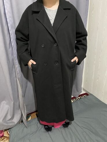 Пальто: Пальто, Зима, Длинная модель, С поясом, L — 3