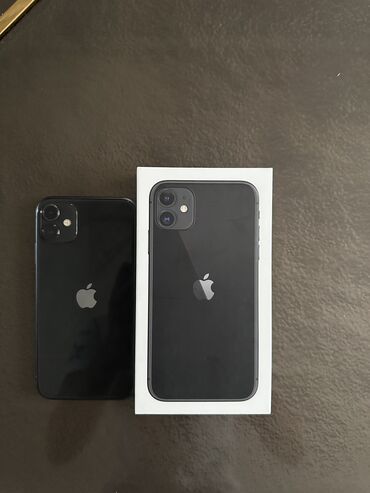 хонор ош: IPhone 11, Колдонулган, 128 ГБ, Кара, 88 %