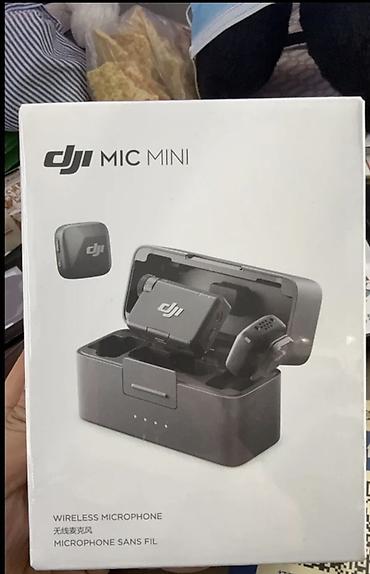 Уюлдук телефондор үчүн аксессуарлар: DJI Mic Mini — компактная беспроводная микрофонная система для записи — 1
