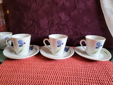 Kuhinjski setovi: Soljice nove,vintaz porcelanske za kafu. Solje pun porcelan,natpis na lalafo.rs — 4 Kuhinjski setovi: Soljice nove,vintaz porcelanske za kafu. Solje pun porcelan,natpis — 4