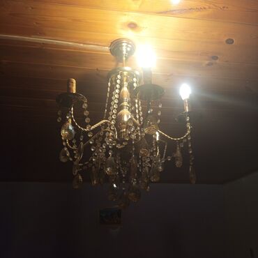 беспроводные светильники на кухню: Çılçıraq, 5 lampa, Metal