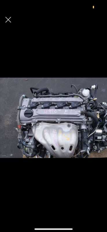 Двигатели, моторы и ГБЦ: Бензиновый мотор Toyota 2003 г., 2.4 л, Б/у, Оригинал, Япония
